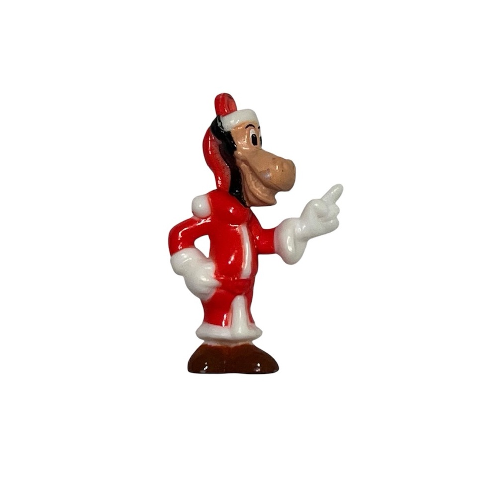 Vintage Horace Horsecollar Disney Christmas Mini Figure Collectible Toy